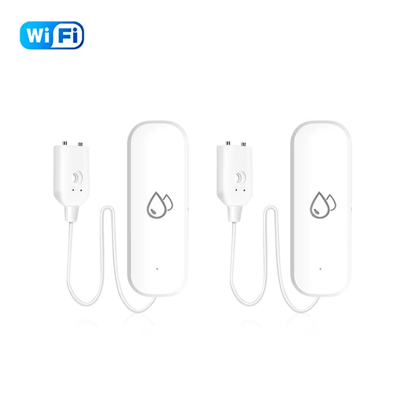 Tuya Wifi Water Sensor Leakage Alarm Flood Leak Detector Smart Home APP Remote Control Smart Home Security Protection